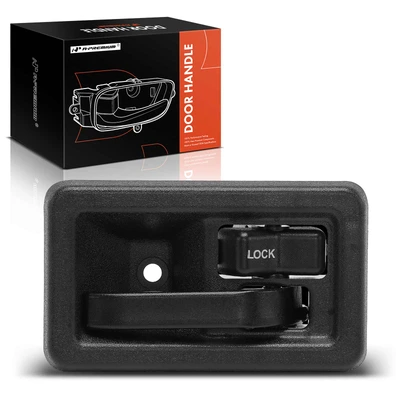 Front Passenger Black Interior Door Handle