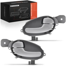 2 Pcs Front & Rear Gray Interior Door Handle for 2005-2009 Saab 9-7x