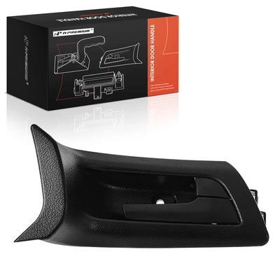 Front Passenger Black Interior Door Handle