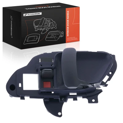 Textured Blue Interior Door Handle