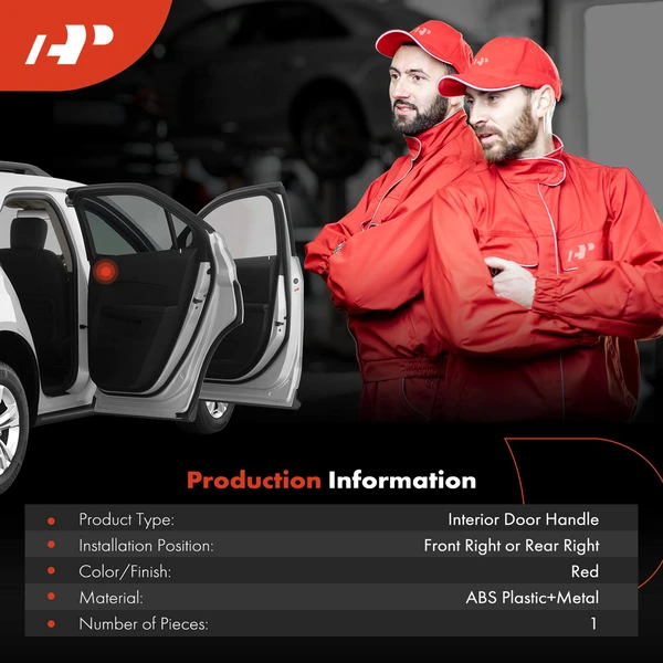 Front Passenger or Rear Passenger Interior Door Handle for Chevy C1500 GMC