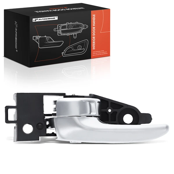 Front Driver or Rear Driver Silver Interior Door Handle for Dodge Dart 2013-2016