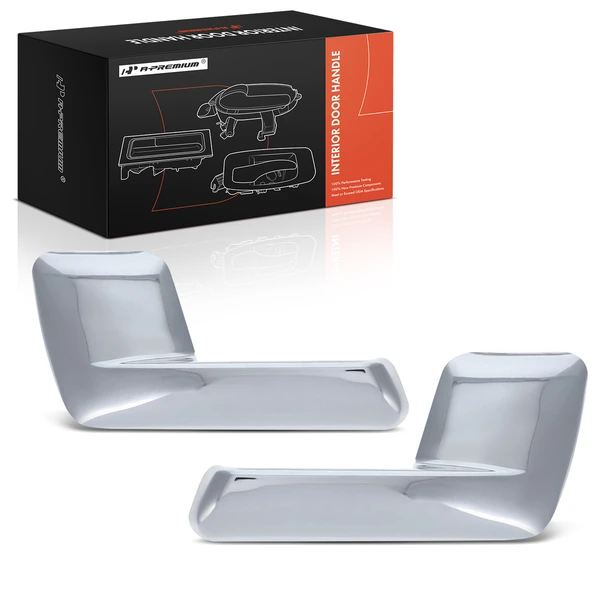 2 Pcs Front & Rear Chrome Interior Door Handle for 2005-2006 Ford Expedition