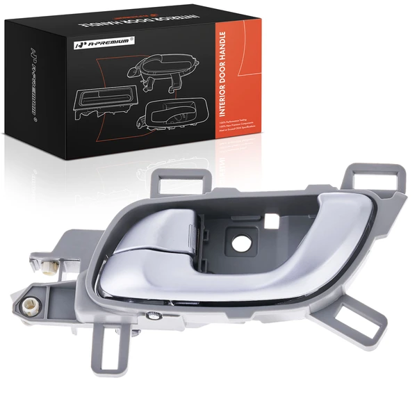 Front Driver Pale Gray Interior Door Handle for 2012-2015 Honda Civic