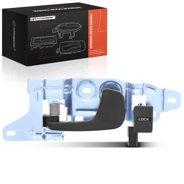 Front Driver Gray Interior Door Handle for Honda Civic 92-95 Hatchback Coupe