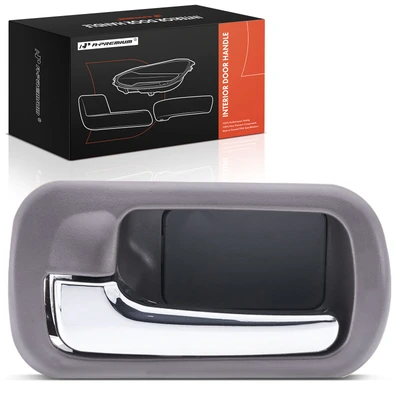 Rear Driver Taupe or Chrome Interior Door Handle