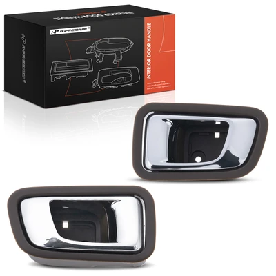 2 Pcs Rear Driver & Passenger Interior Door Handle