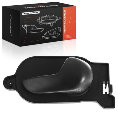 Front Passenger or Rear Passenger Black Interior Door Handle