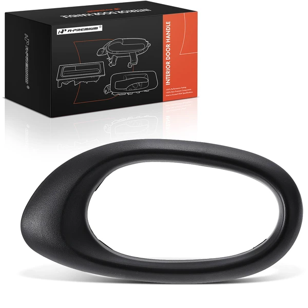 Rear Passenger Textured Black Interior Handle Bezel for Oldsmobile Bravada 02-04