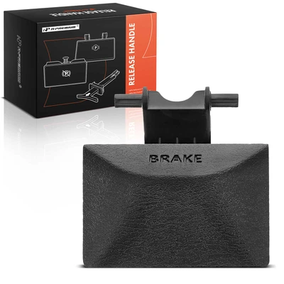 Texture Black Parking Brake Release Handle
