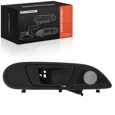 Front Passenger Black Interior Door Handle