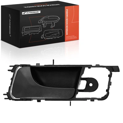Front Driver Black Interior Door Handle