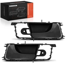 2 Pcs Front Black Interior Door Handle for 2004-2008 Suzuki Forenza