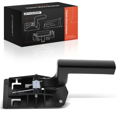 Front Passenger or Rear Passenger Texture Black Interior Door Handle