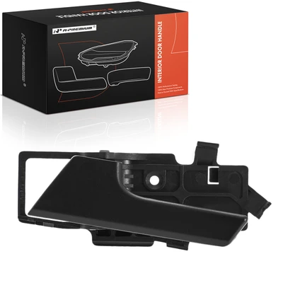 Front Driver or Rear Driver Black Interior Door Handle