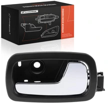 Rear Passenger Chrome & Black Interior Door Handle