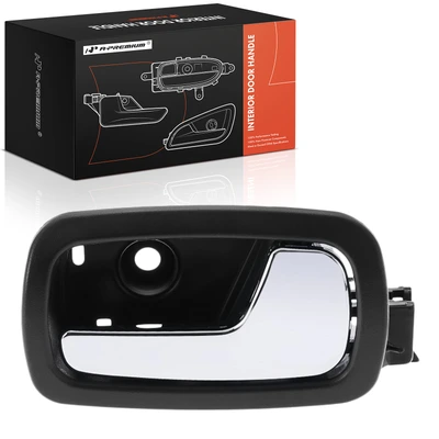 Rear Passenger Chrome & Black Interior Door Handle