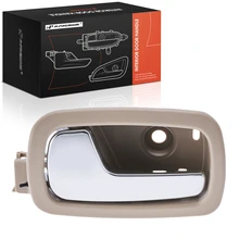 Rear Driver Chrome & Beige Interior Door Handle for 2007 Pontiac G5