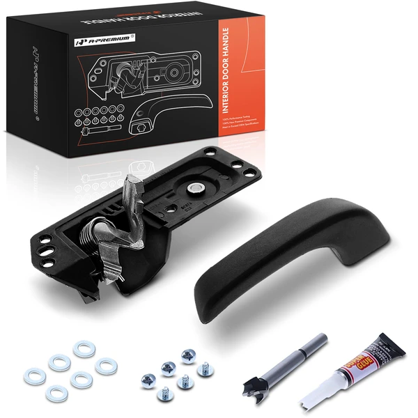 Black Interior Door Handle Repair Kit for Chevy Silverado