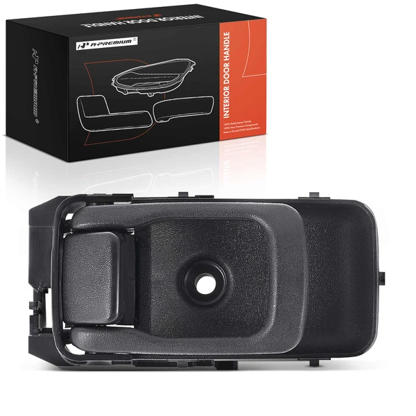 Front Passenger or Rear Passenger Black Interior Door Handle for 1998-2004 Nissan Frontier