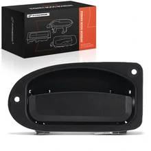 Rear Passenger Black Exterior Door Handle