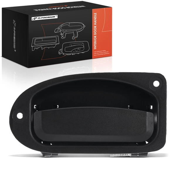 Rear Passenger Black Exterior Door Handle for 1998-2000 Mazda B2500