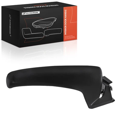 Front Passenger Black Interior Door Handle