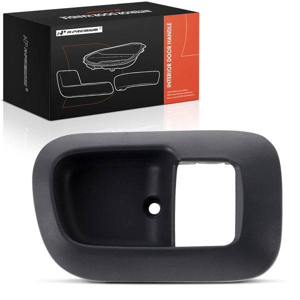 Front Passenger Gray Interior Door Handle Bezel for Toyota Sienna 1998-2003