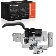 Rear Driver Textured Black Interior Door Handle for Chevy Silverado 1500 99-06