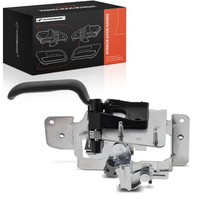 Rear Driver Textured Black Interior Door Handle for Chevy Silverado 1500 99-06