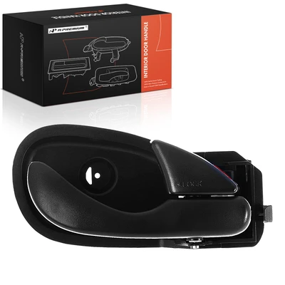 Rear Passenger or Front Passenger Black Interior Door Handle