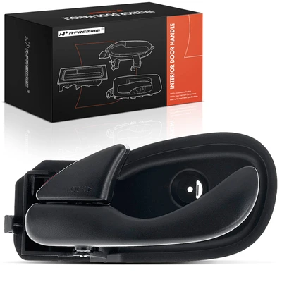 Rear Driver or Front Driver Black Interior Door Handle