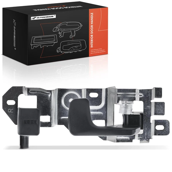 Front Passenger Gray Interior Door Handle for Honda Civic 1996-2000