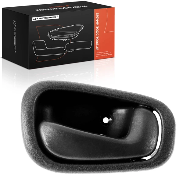 Front Passenger or Rear Passenger Deep Gray Interior Door Handle for Toyota Corolla 98-02