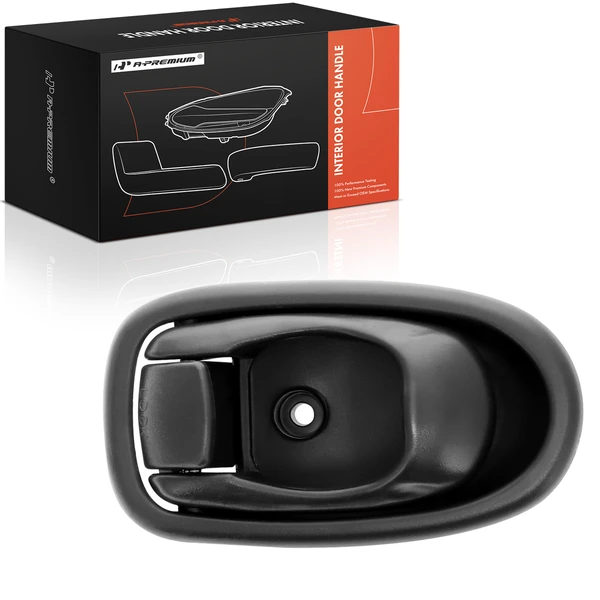 Front Driver or Rear Driver Gray Interior Door Handle for 1996-2000 Hyundai Elantra