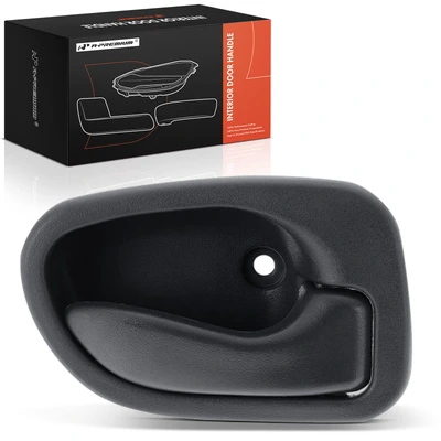 Front Passenger or Rear Passenger Gray Interior Door Handle