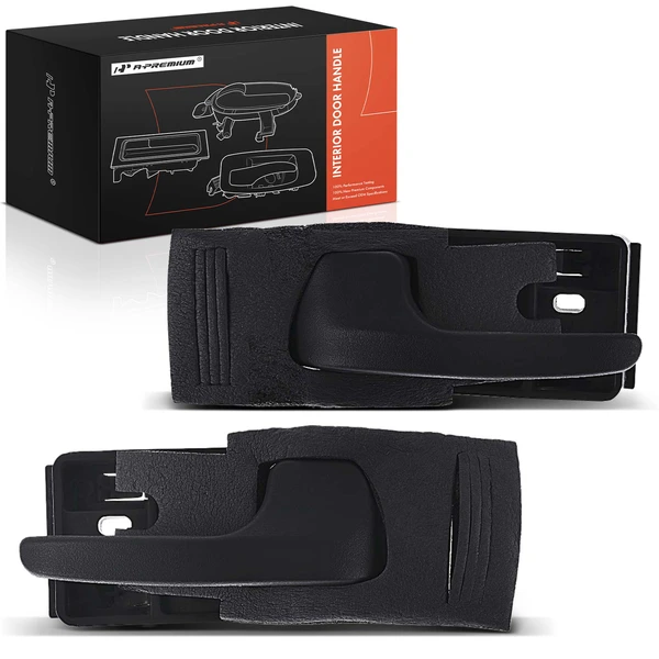 2 Pcs Front Black Interior Door Handle for Ford E-150 E-250 E-350 Super Duty