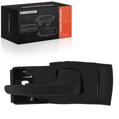 Front Passenger Black Interior Door Handle