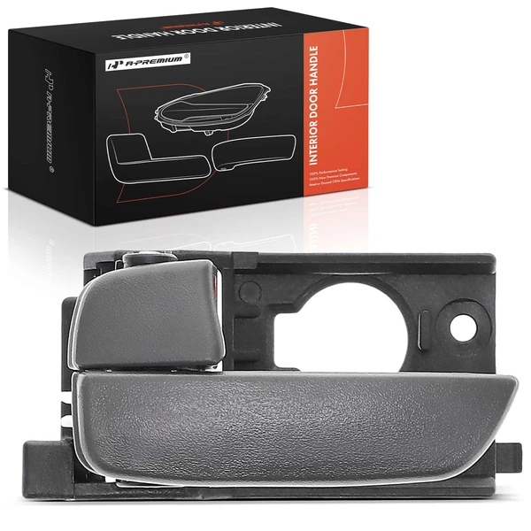 Rear Driver Gray Interior Door Handle for 2006-2011 Hyundai Accent
