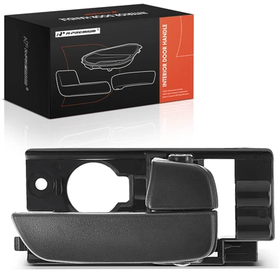 Front Passenger Black Interior Door Handle