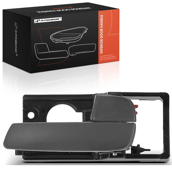 Front Passenger Gray Interior Door Handle for 2006-2010 Kia Rio