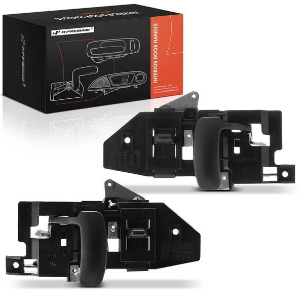 2 Pcs Black Interior Door Handle for 2009-2019 Chevrolet Express 4500