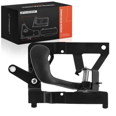 Front Passenger Black Interior Door Handle