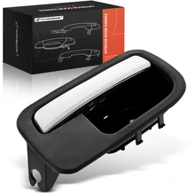 Front Passenger or Rear Passenger Chrome & Black Interior Door Handle for 2007-2011 Cadillac Escalade ESV