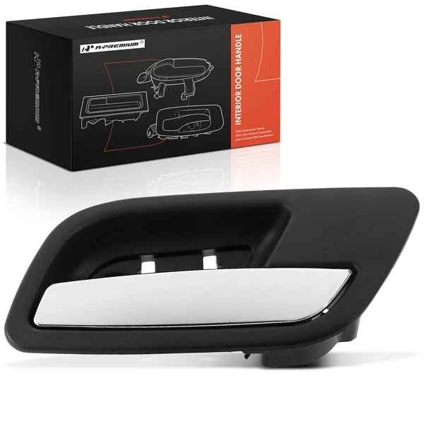 Front Passenger or Rear Passenger Chrome & Black Interior Door Handle for Cadillac Escalade