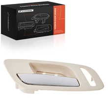 Front Driver Chrome & Beige Interior Door Handle for 2007-2008 Cadillac Escalade