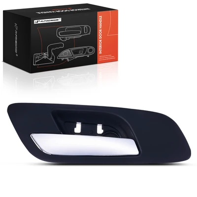 Chrome & Black Interior Door Handle without Hole