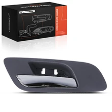 Front Driver Chrome & Gray Interior Door Handle for 2007-2008 Chevrolet Tahoe