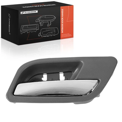 Rear Passenger Chrome & Gray Interior Door Handle
