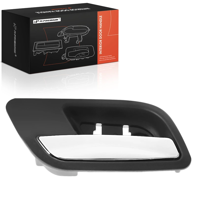 Chrome & Black Interior Door Handle for 2007-2013 Chevrolet Silverado 1500
